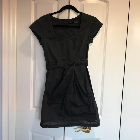 All Saints Alia Dress in Blue/Grey Color - Picture 6 of 6